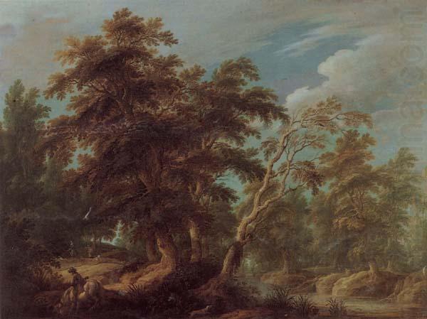 KEIRINCKX, Alexander Hunters in a Forest china oil painting image